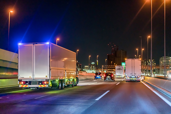 tracking shipments late at night